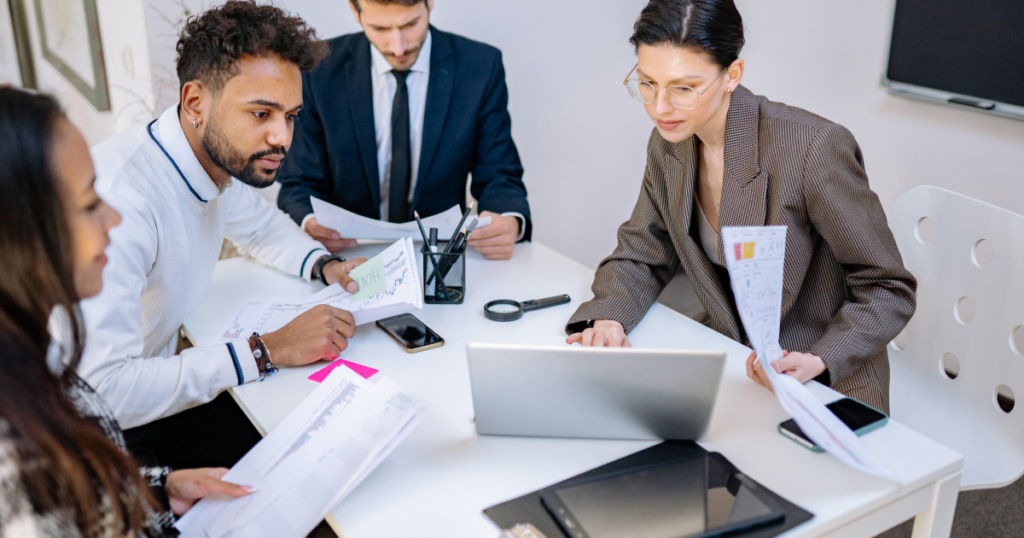 Small business core focus areas concept